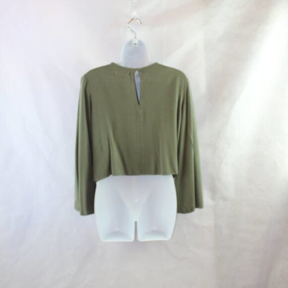 Nectar split tie front bell sleeve top - Picture 5 of 7